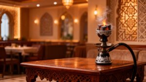 Proses pembakaran arang briquet shisha di atas kompor listrik hingga membara merah.