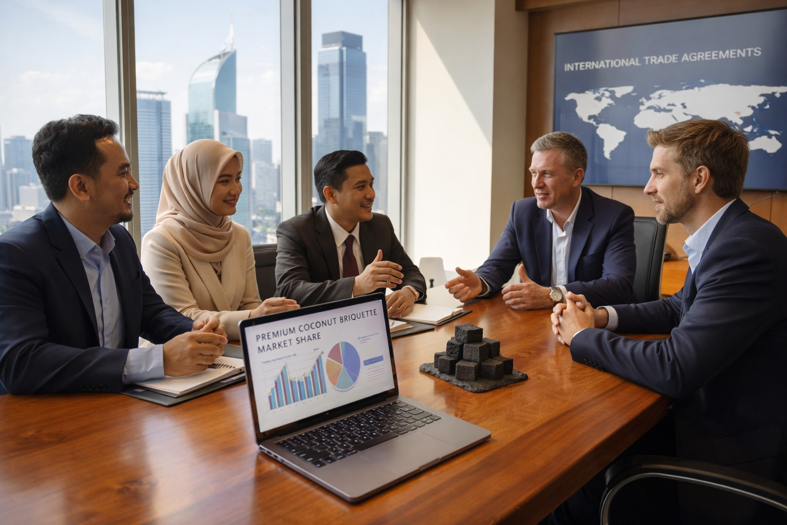 Diskusi Bisnis Briket